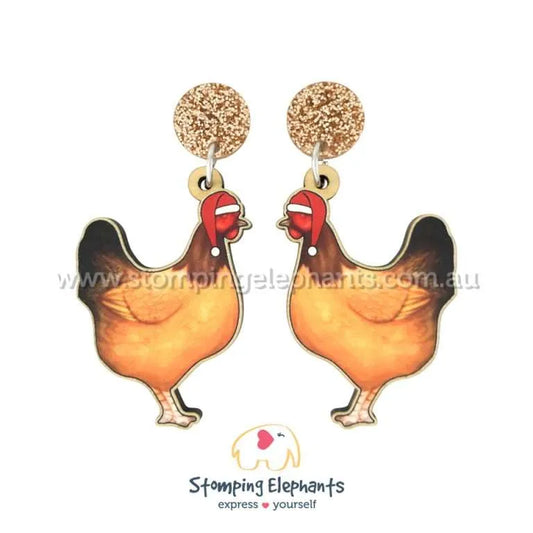 Christmas Animal Dangle Earrings