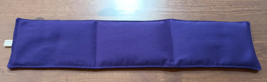 Purple rain cotton drill neckpack by Phoenix Sewing.