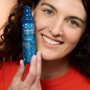 Botany Essentials Native Flora Night Crème shown with model