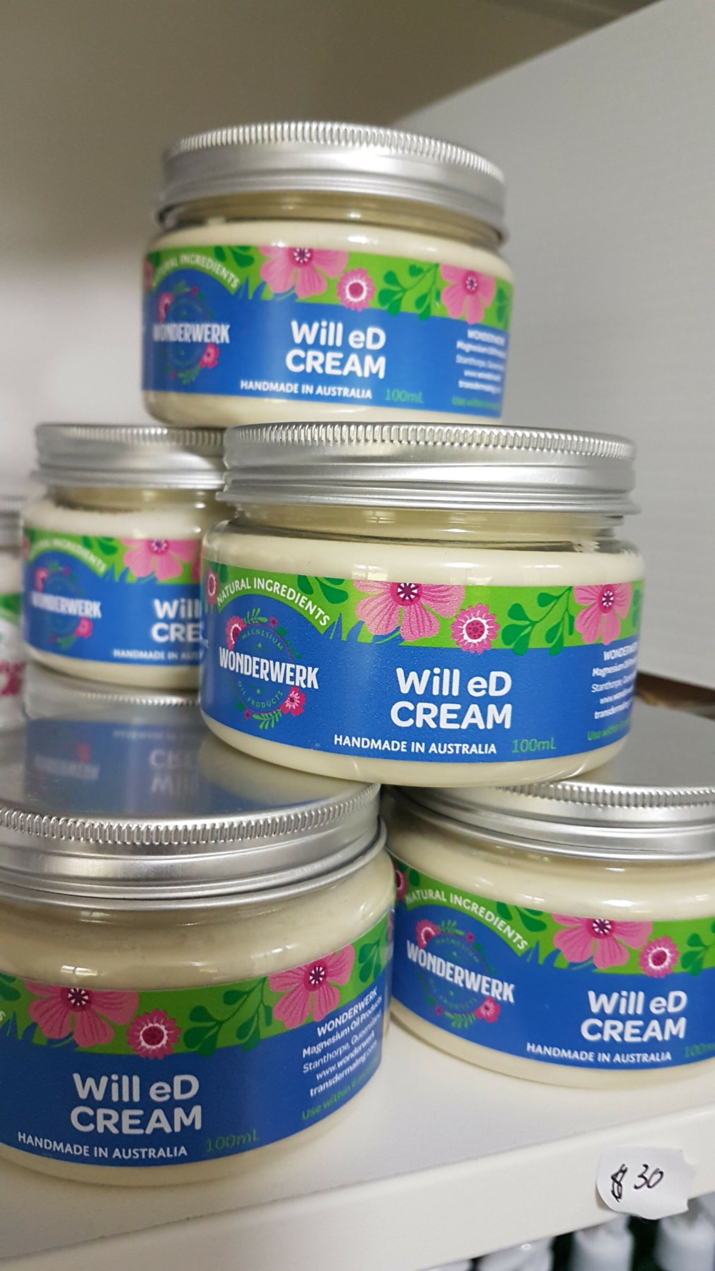 Wonderwerk Will eD Cream product range