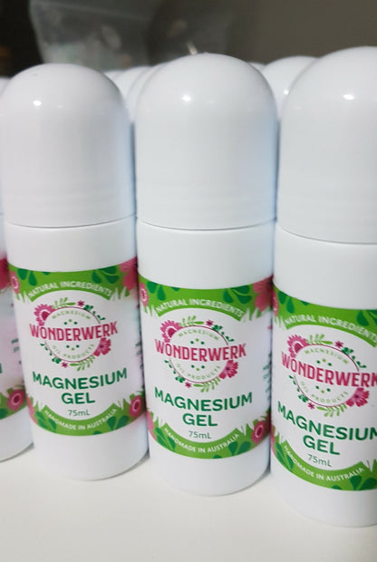 Wonderwerk Magnesium Gel Roll On 75ml product range