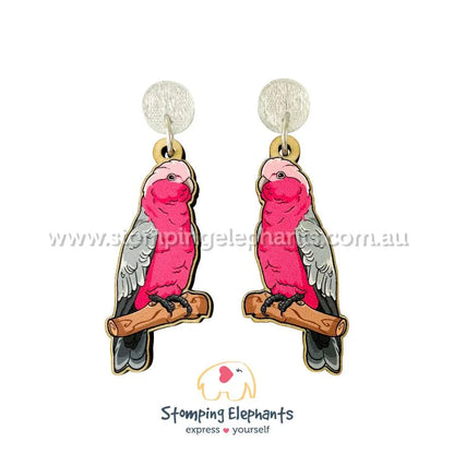 Native Australian Bird Dangle Earrings