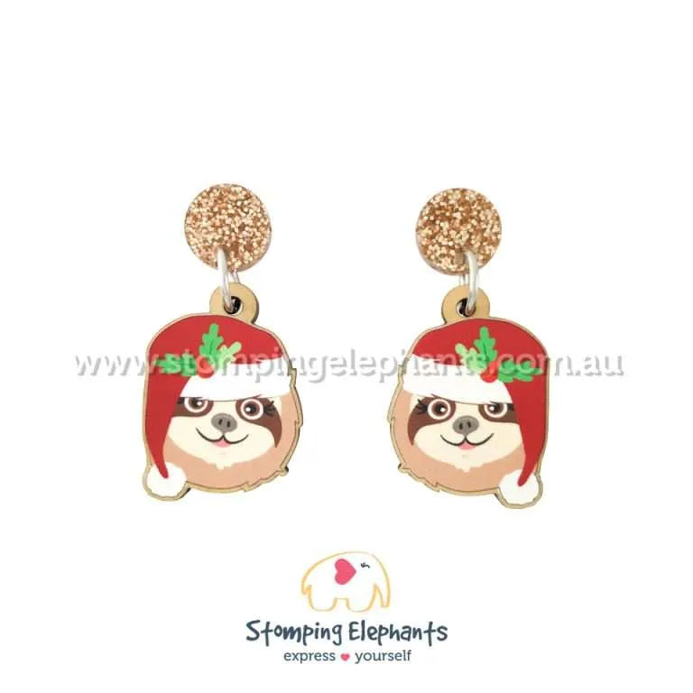 Christmas Animal Dangle Earrings