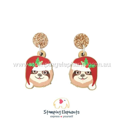 Christmas Animal Dangle Earrings