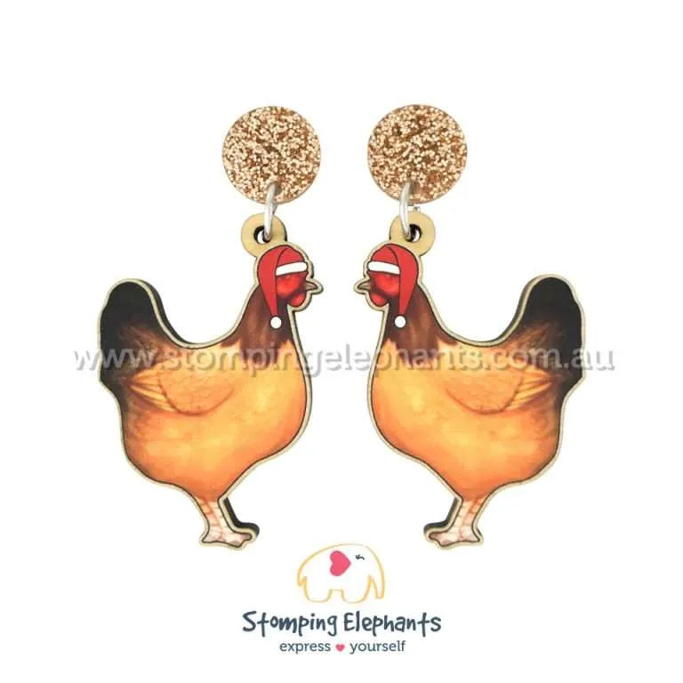 Christmas Animal Dangle Earrings