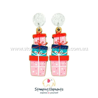 Aussie Christmas Dangle Earrings