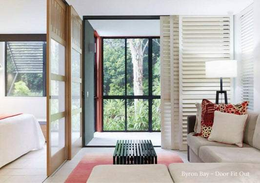 Australian made timber window seat storage by Flamingo Furniture