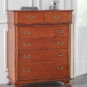 Emerson Collection six drawer tallboy by Flamingo Furniture