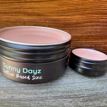 Moo Organics Sunny Dayz tinted tallow based zinc cream
