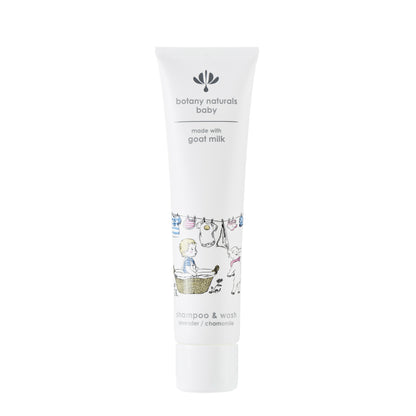 Australian made baby shampoo and wash by Botany Native Flora for delicate baby care