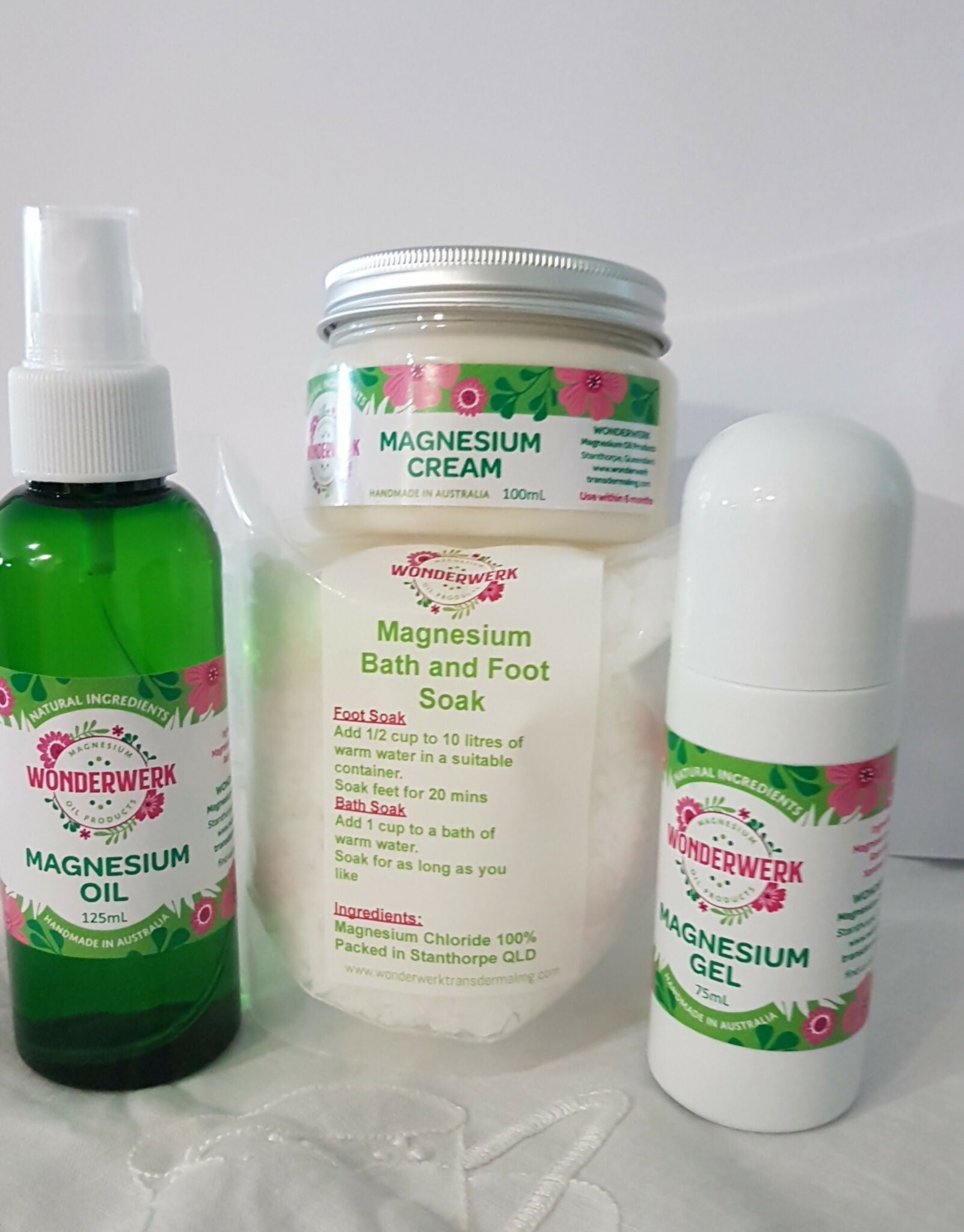 Wonderwerk Magnesium Gift Pack product set
