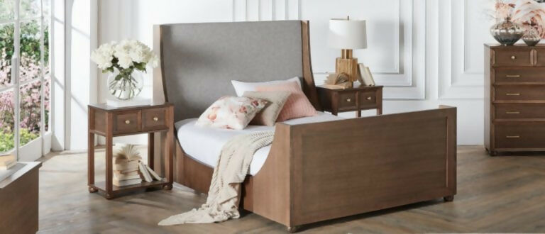 Grand Vue Collection timber bedroom suite by Flamingo Furniture