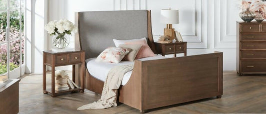 Grand Vue Collection timber bedroom suite by Flamingo Furniture