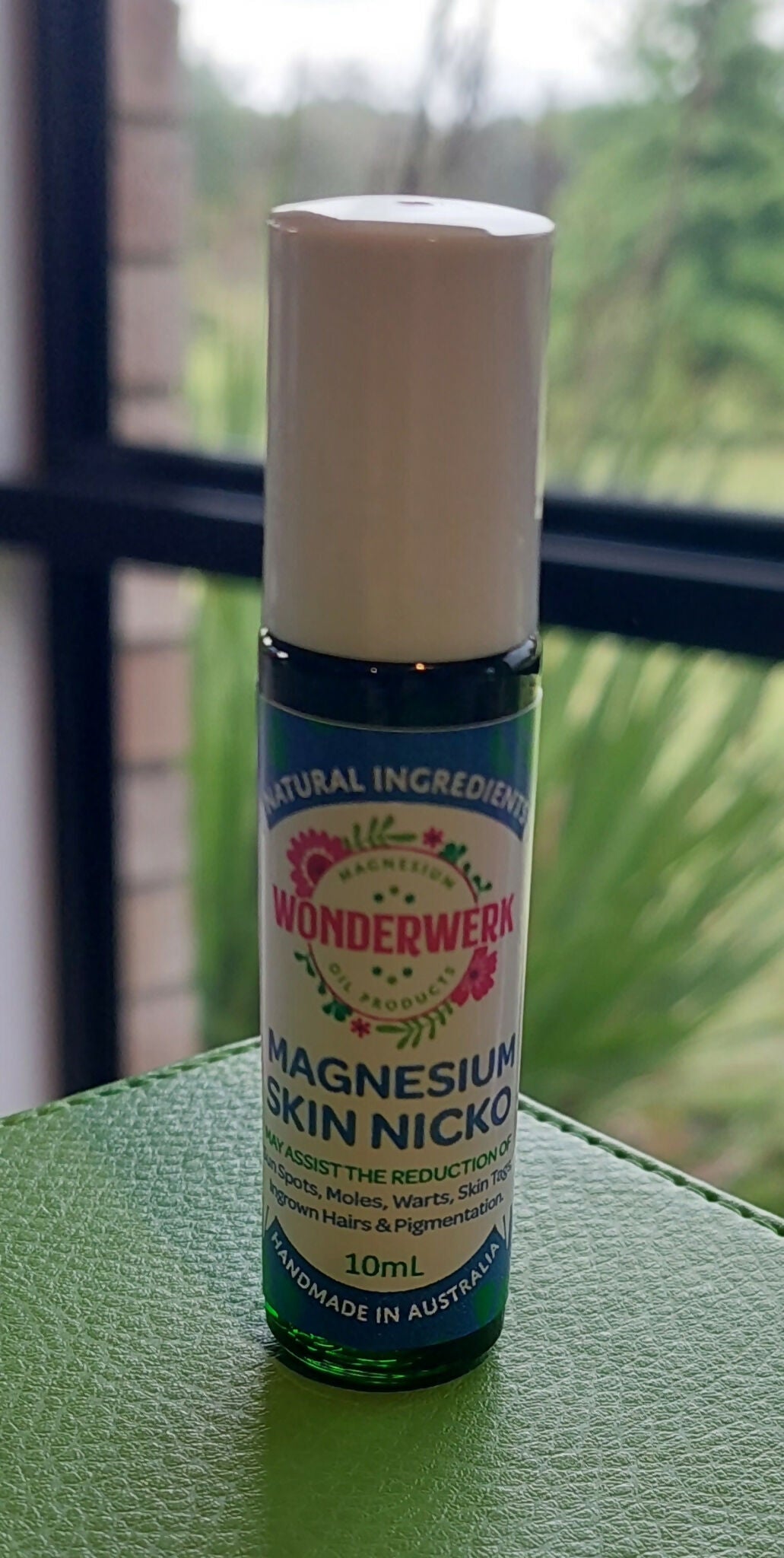 Wonderwerk Magnesium Skin Nicko 10ml window display