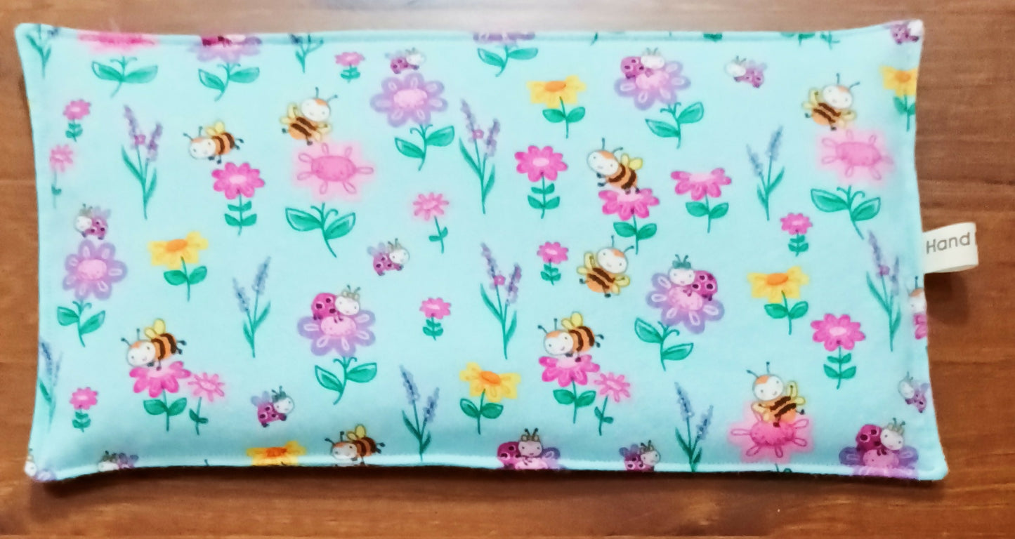 Springtime Bees handmade heatpack coldpack by Phoenix Sewing