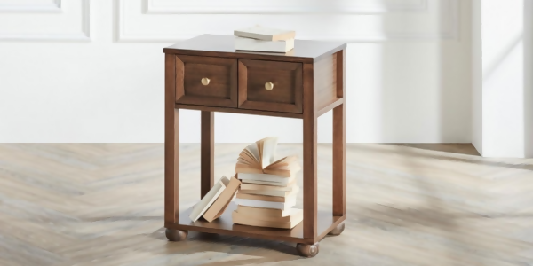 Grand Vue Collection timber bedside table by Flamingo Furniture