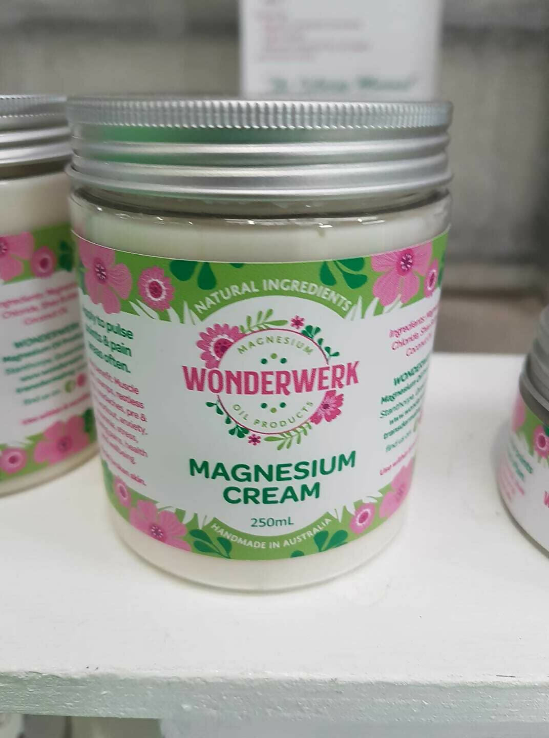 Wonderwerk Big Magnesium Cream 250ml jar