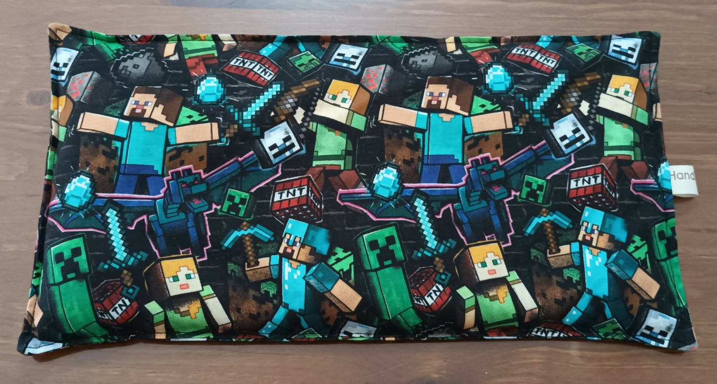 Minecraft handmade heatpack coldpack by Phoenix Sewing