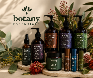 Botany Essentials skincare and body care product range