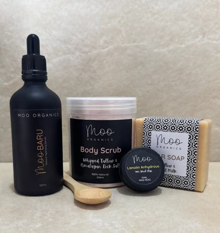 Australian made Moo Organics Mama Tallow Bundle with tallow skincare products