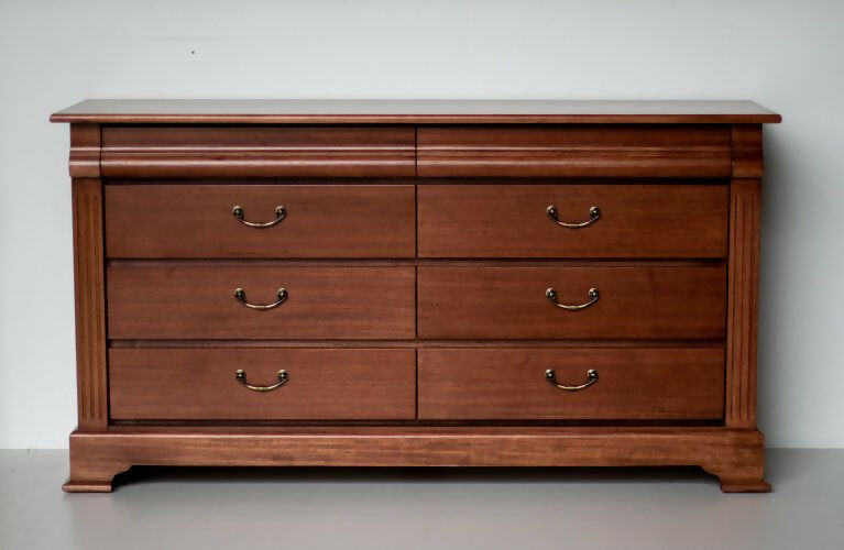 Elmslea Collection Mountain Ash timber dresser by Flamingo Furniture