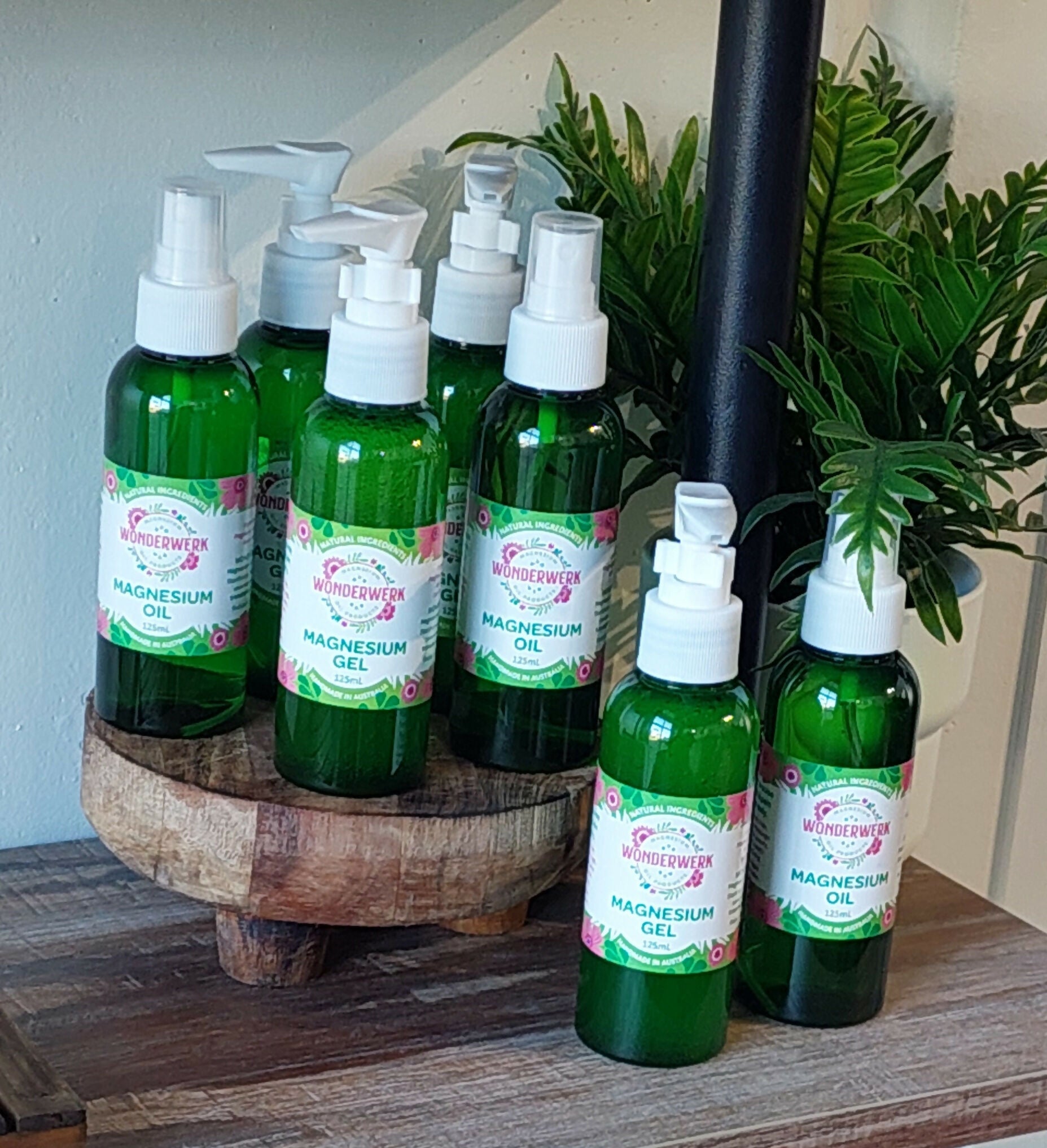 Wonderwerk Magnesium topical magnesium product range