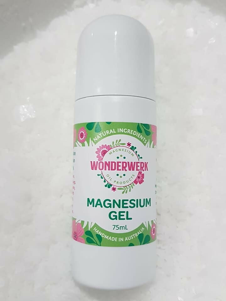 Wonderwerk Magnesium Gel Roll On 75ml bottle