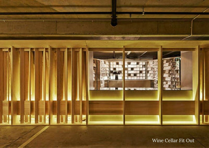 Australian made illuminated timber wall feature by Flamingo Furniture
