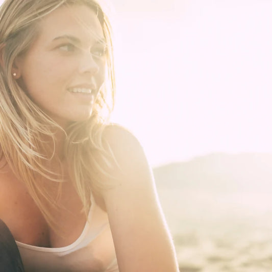 Woman outdoors representing natural skincare and gentle cleansing routine