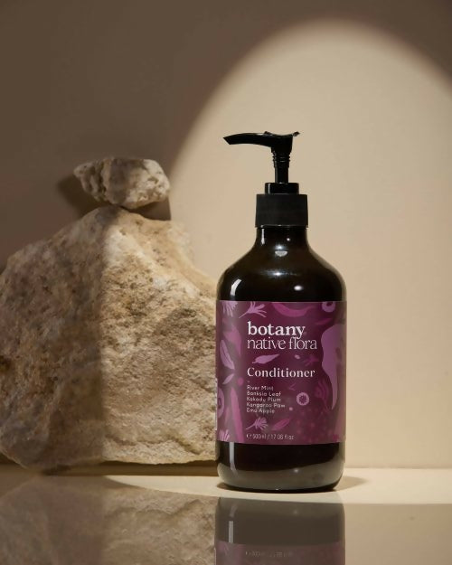 Botany Native Flora Conditioner 500ml Australian made hair care bottle