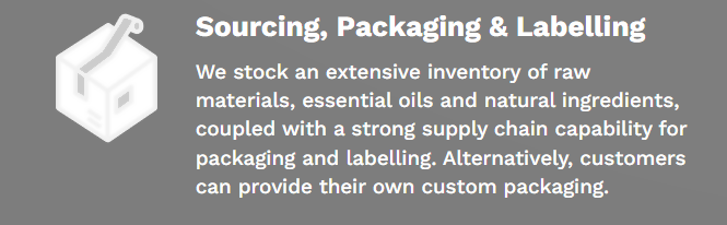 Australian skincare sourcing packaging and labelling services by Botany Essentials