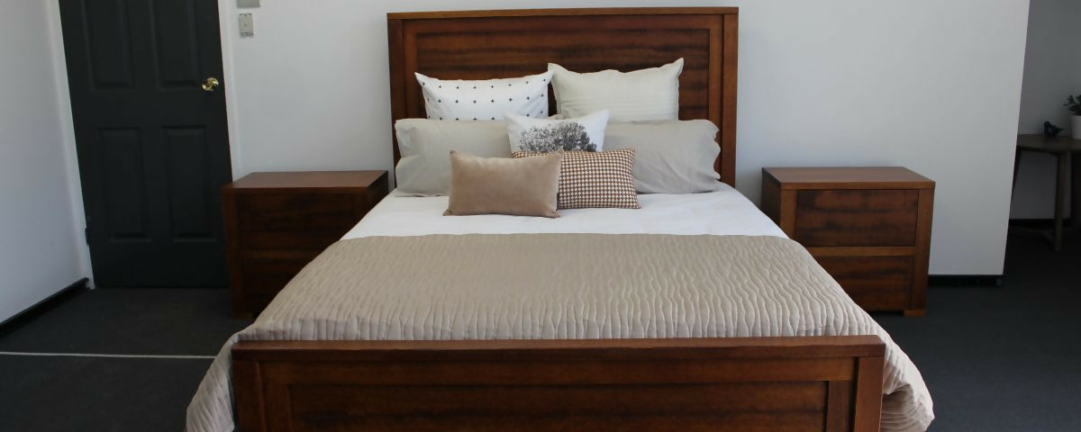 Dallas Collection Australian made timber bed by Flamingo Furniture