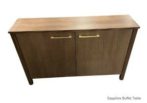 Australian made dark timber buffet unit by Flamingo Furniture