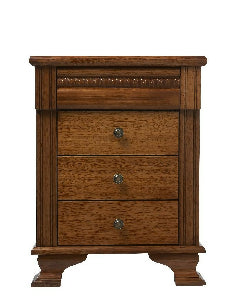 Monet Collection timber bedside table by Flamingo Furniture