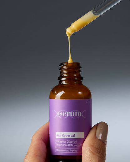 Australian made DNA Serum Nourish skincare serum with bakuchiol and rosehip oil