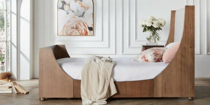 Grand Vue Collection timber bedroom suite side view by Flamingo Furniture