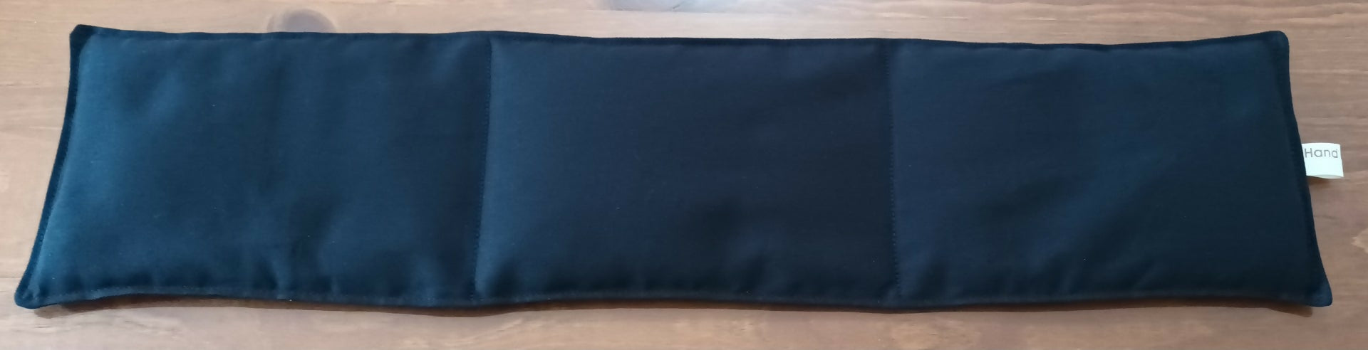 Navy cotton drill neckpack by Phoenix Sewing.